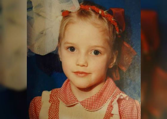 Алина Ланина в детстве