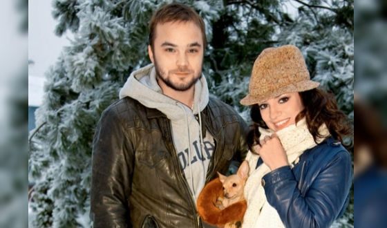 Андрей Чадов с бывшей гражданской женой Светой Светиковой