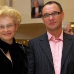 Елена Малышева с мужем