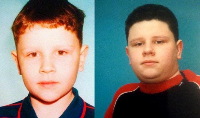 Евгений Кулик в школьные годы