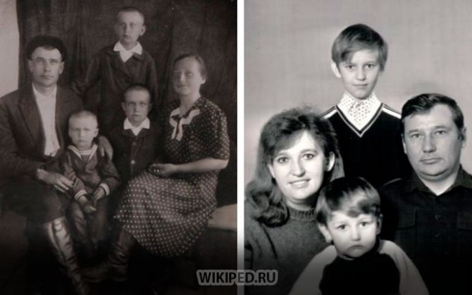 Родственники политика